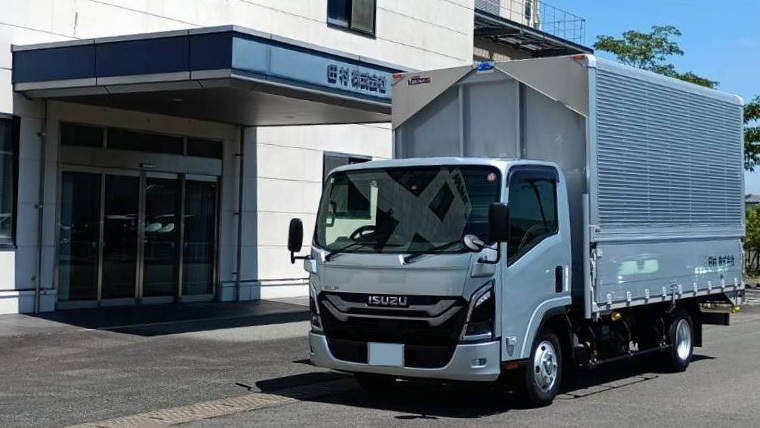 配送用トラックが新しくなりました