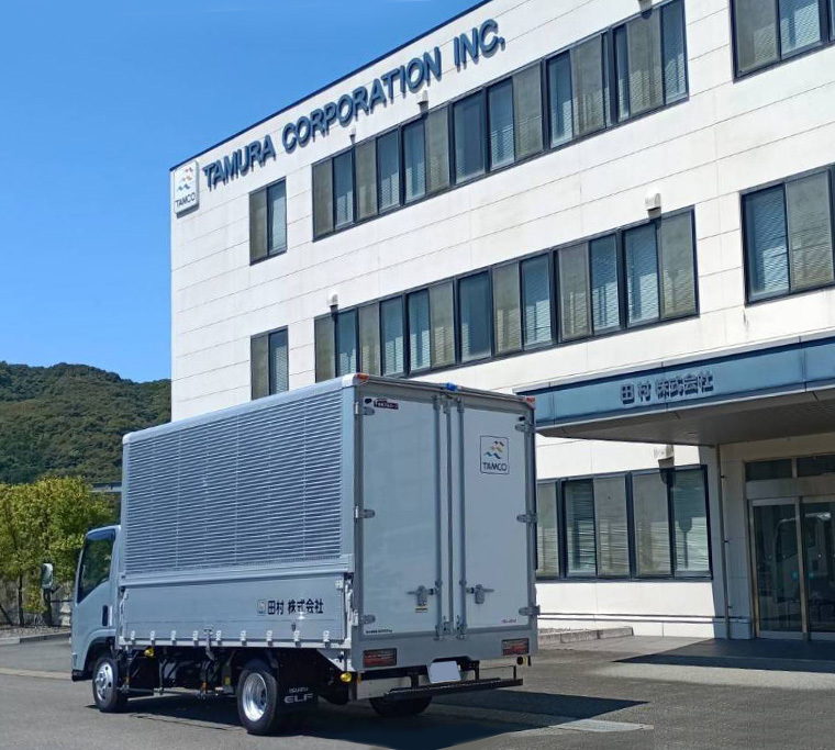配送用トラックが新しくなりました